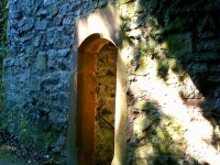 Lindenfels Pforte am Torturm der Vorburg zum Ellenbacher Tor hin von Hartwig Hirte Ofs