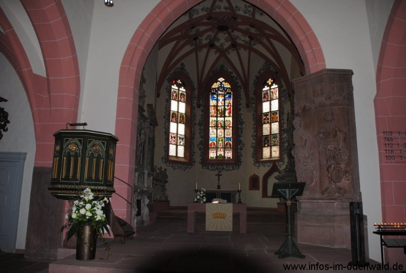 Michelstadt im Odenwald Stadtkirche